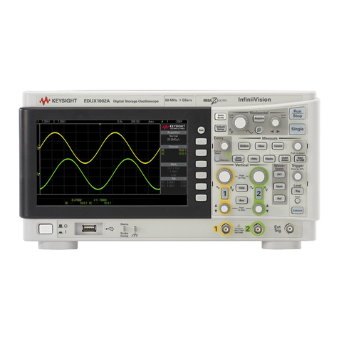 Keysight InfiniiVision EDUX1002A User manual