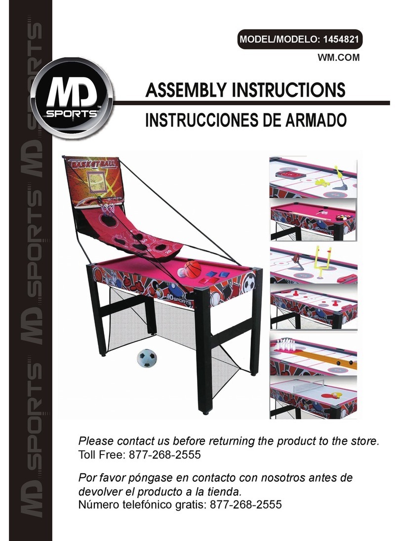 MD SPORTS 1454821 Assembly guide