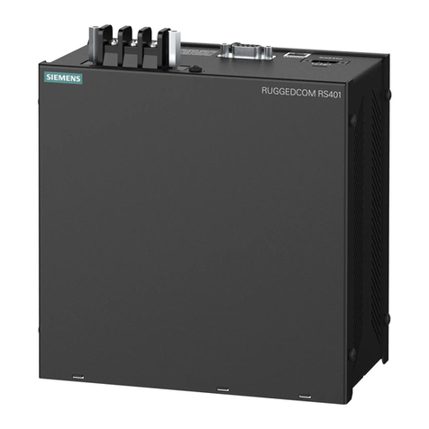 Siemens RUGGEDCOM RS401 installation guide