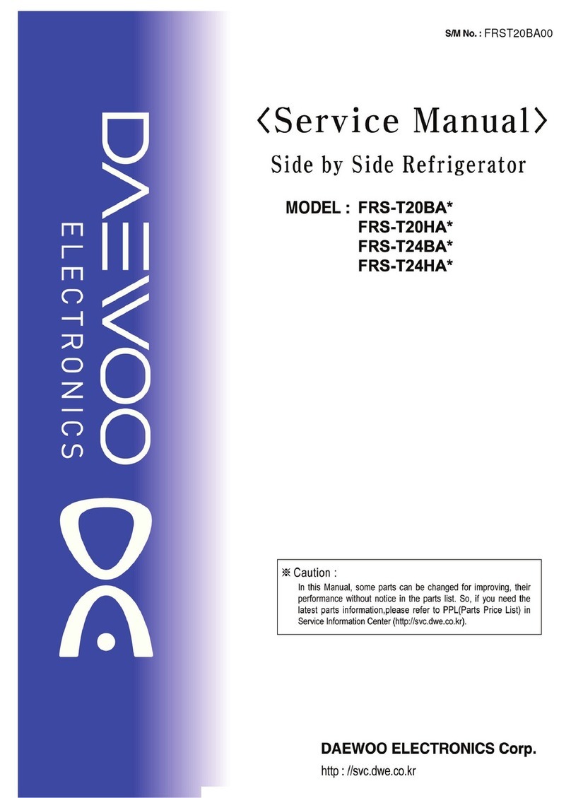 Daewoo FRS-T20BA Series User manual