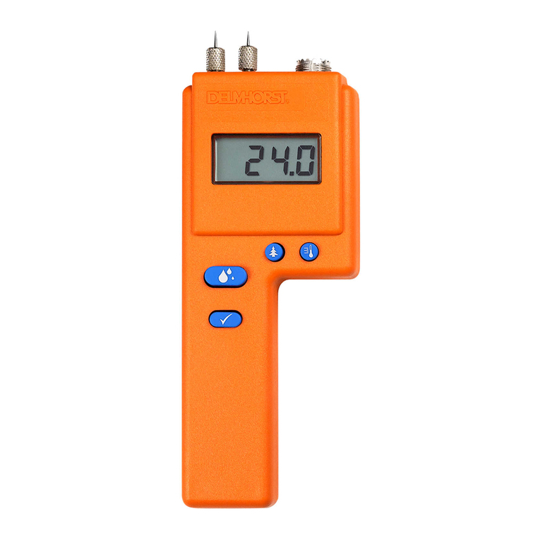 Delmhorst J-2000 User manual