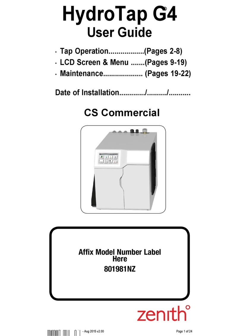 Zenith HydroTap G4 user guide