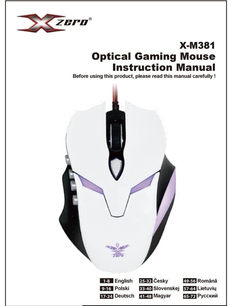 Vakoss X-Zero X-M381 User manual