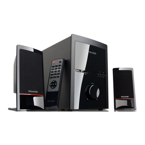 Microlab M-700 User manual Microlab M-700 User manual