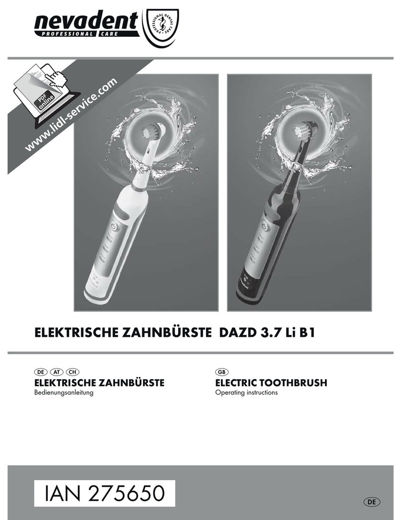 Nevadent DAZD 3.7 Li B1 operating instructions