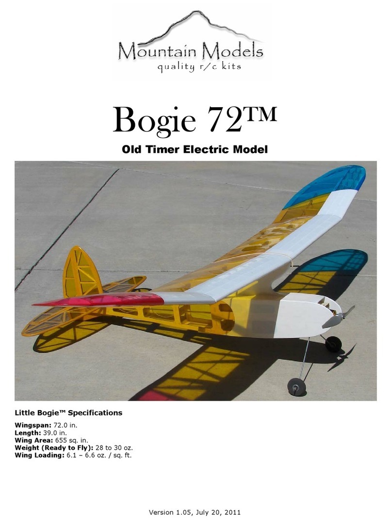 Mountain Models Bogie 72 User manual Mountain Models Bogie 72 User manual