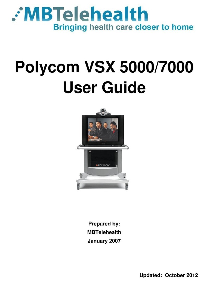 MBTelehealth Polycom VSX 5000 user guide