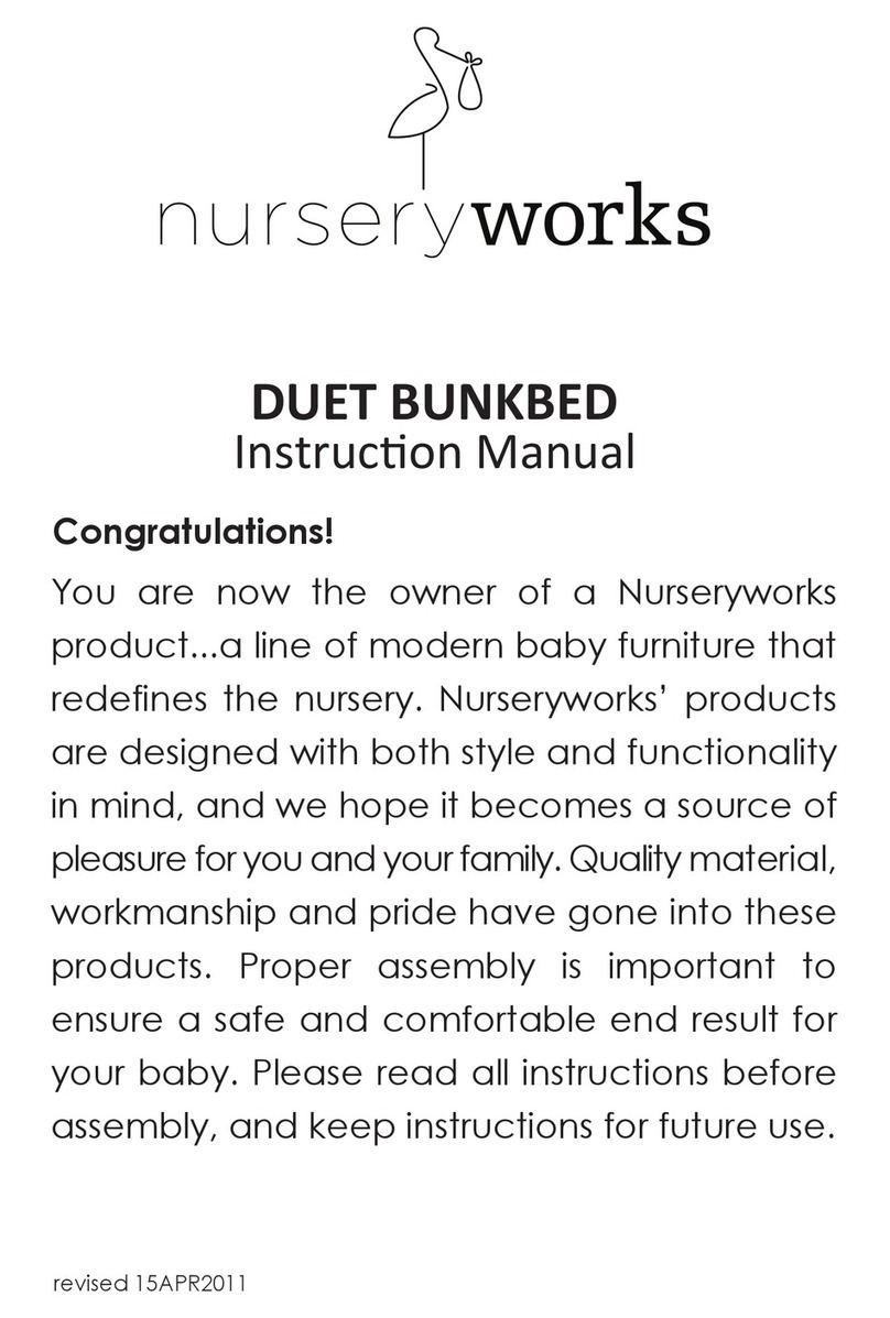Nurseryworks DUET User manual Nurseryworks DUET User manual