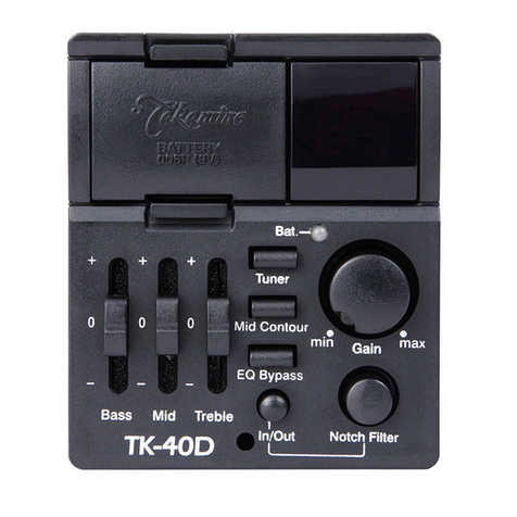 Takamine TK-40 owner's guide