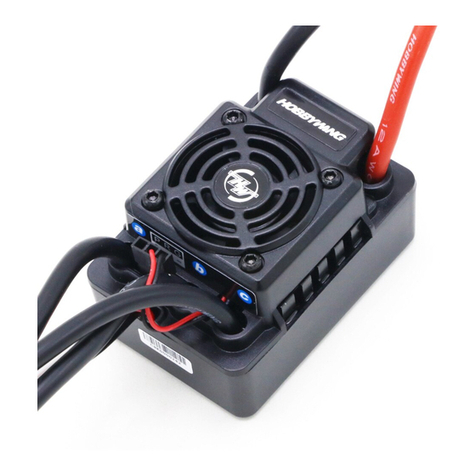 Hobby-Wing EZRUN-WP-SC8 User manual