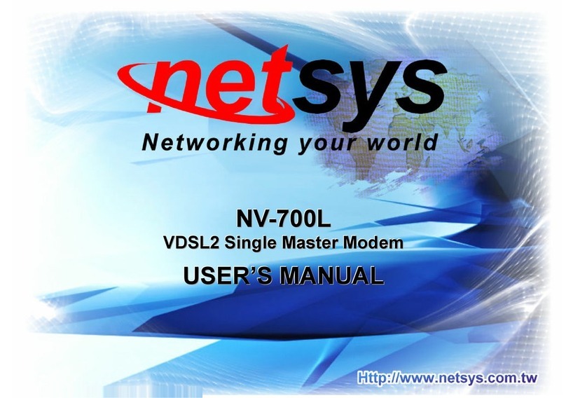 netsys NV-700L user manual