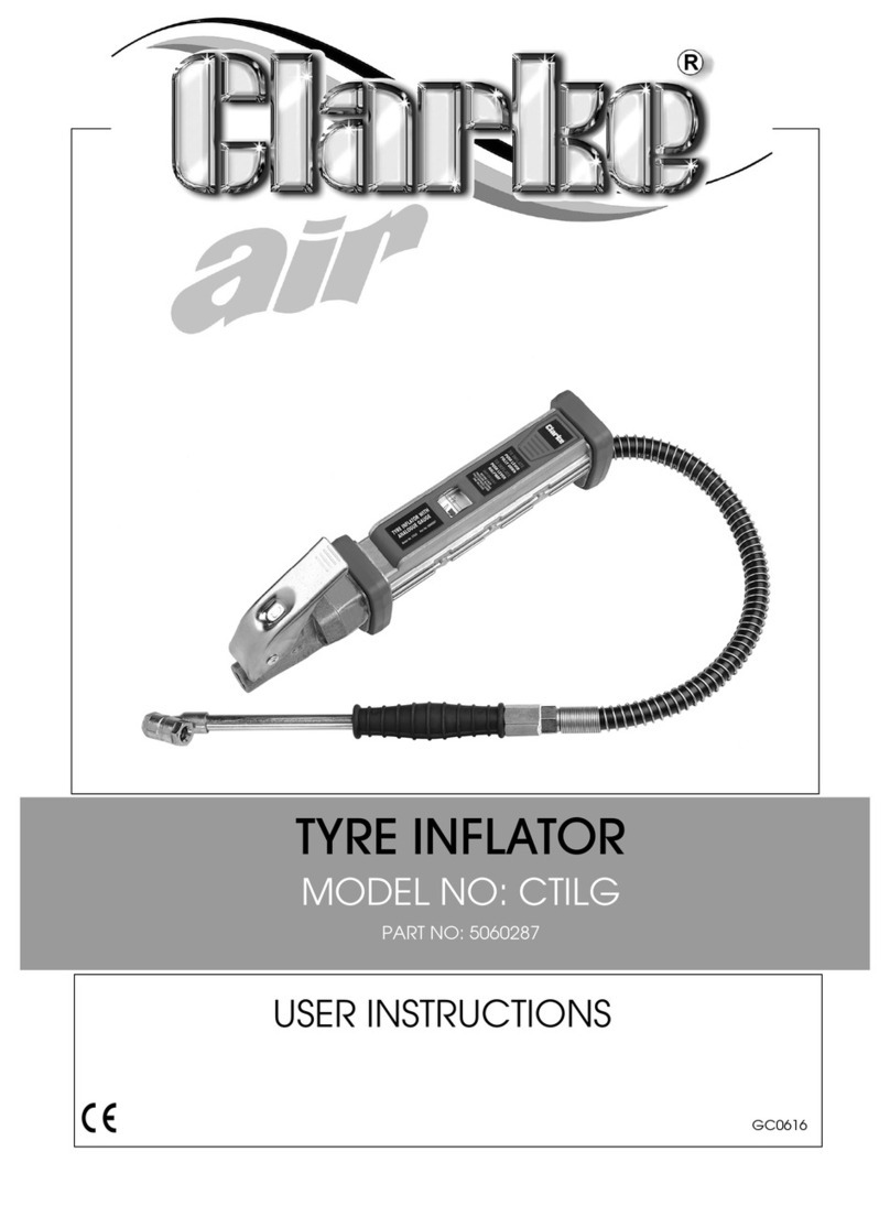 Clarke CTILG 5060287 Installation instructions