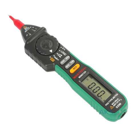 Mastech MS8212A User manual