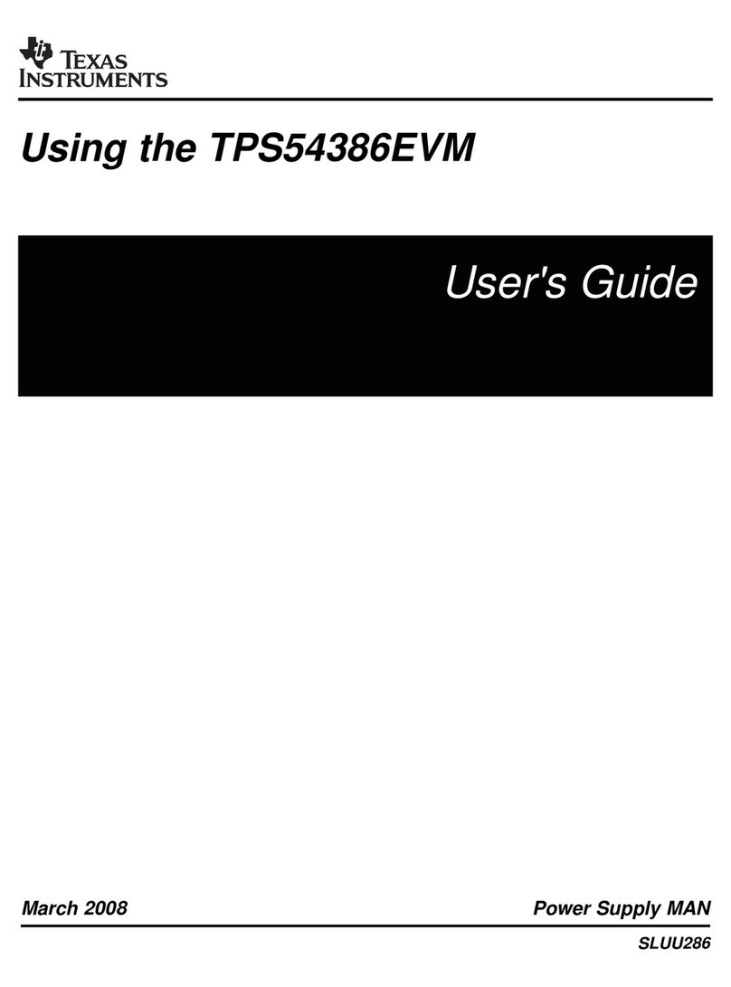 Texas Instruments TPS54386EVM User manual