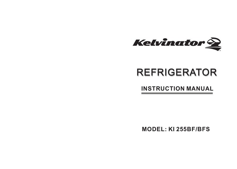 Kelvinator KI 255BF User manual