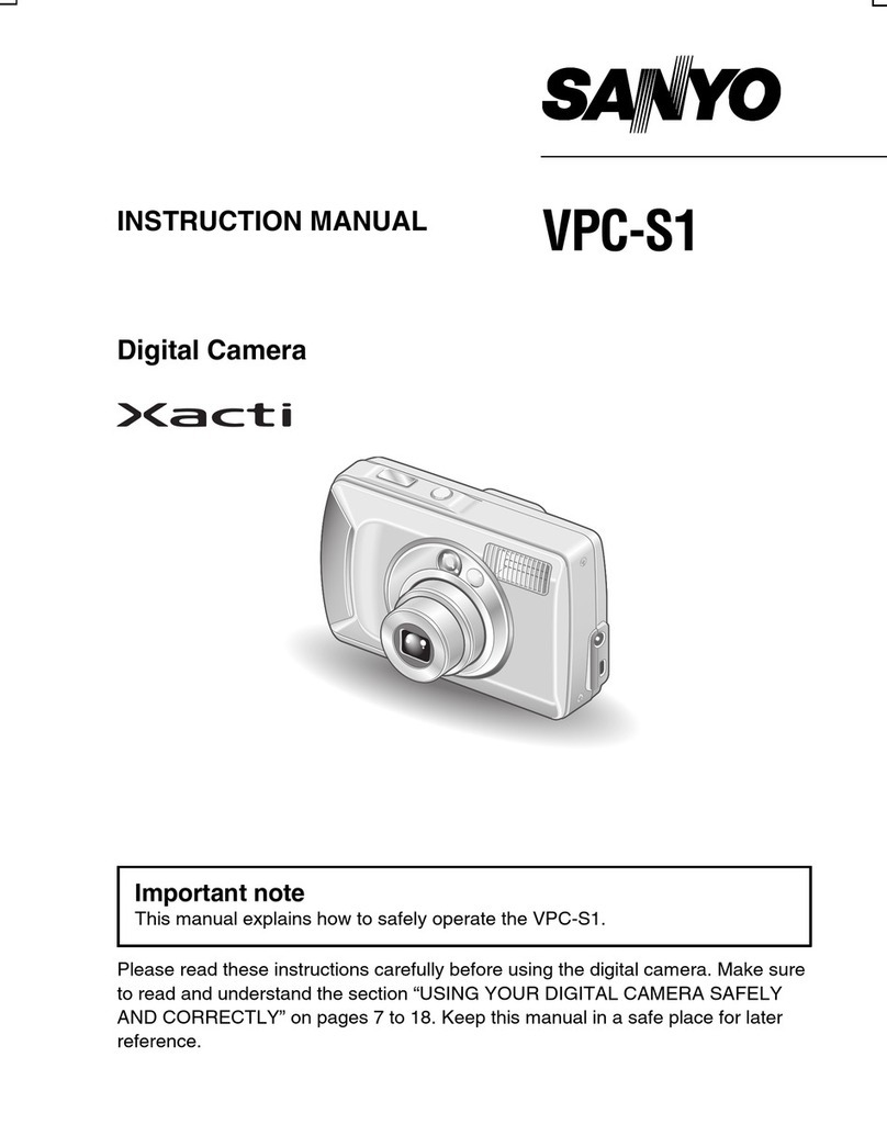 Sanyo Xacti VPC-S1 User manual