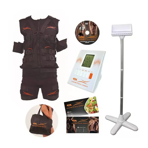 GYM form ELECTRO FITNESS TRAINER User manual
