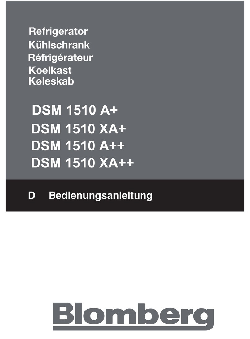 Blomberg DSM 1510 A+ User manual