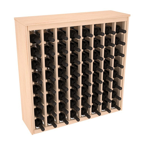 Wine racks America Table Top Racks User manual Wine racks America Table Top Racks User manual