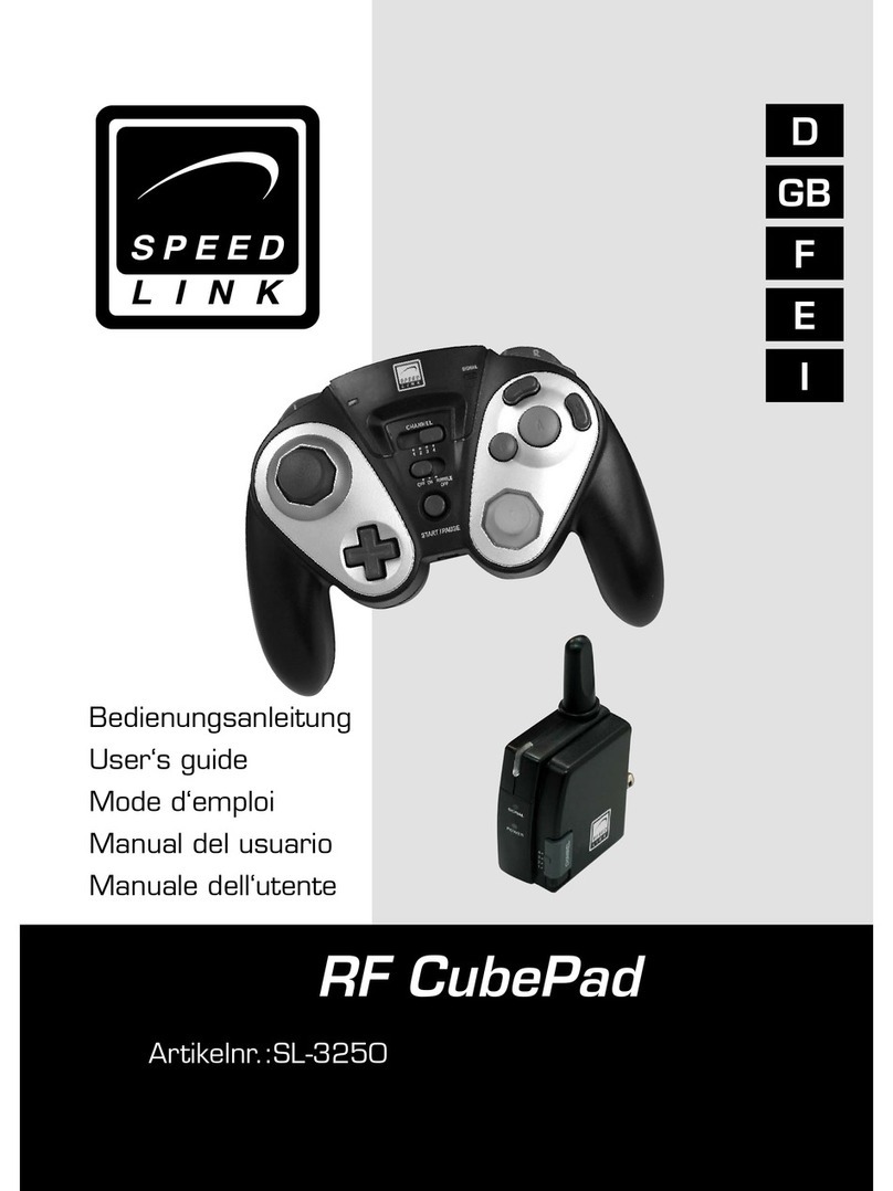 Speed Link RF CubePad user guide