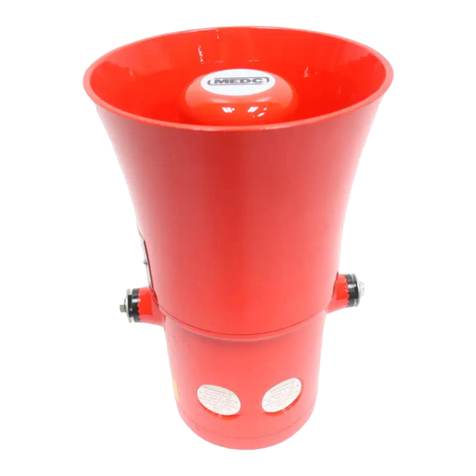MEDC HORN DB3 User manual