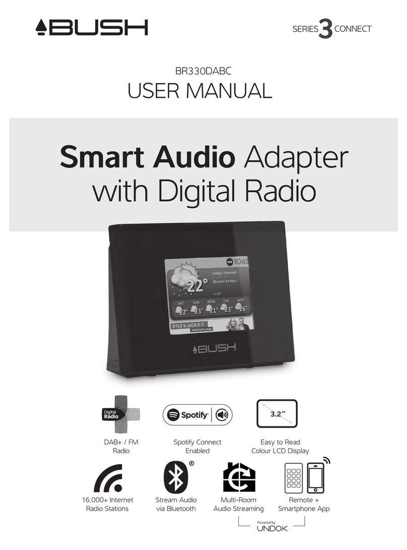 Bush BR330DABC user manual