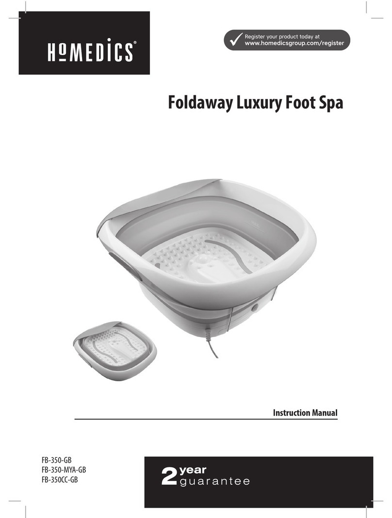 HoMedics FB-350-GB instruction manual