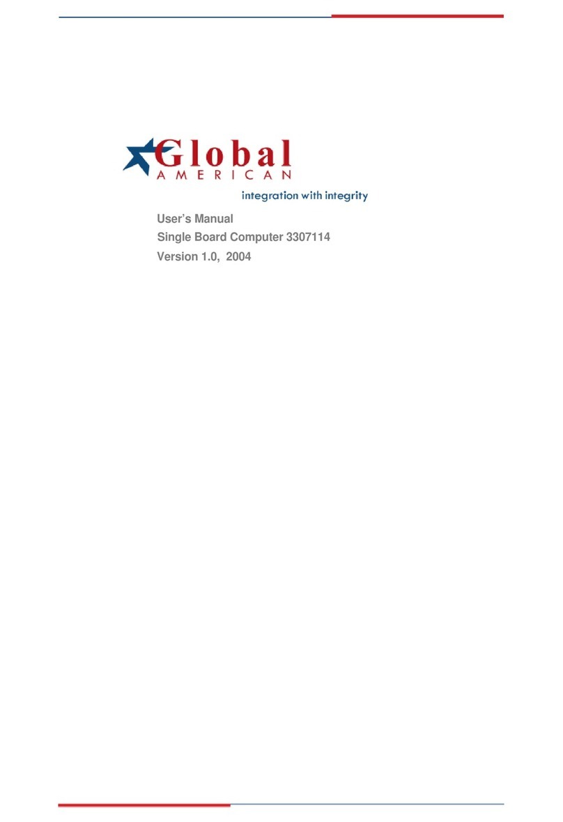 Global American Inc. 3307114 User manual