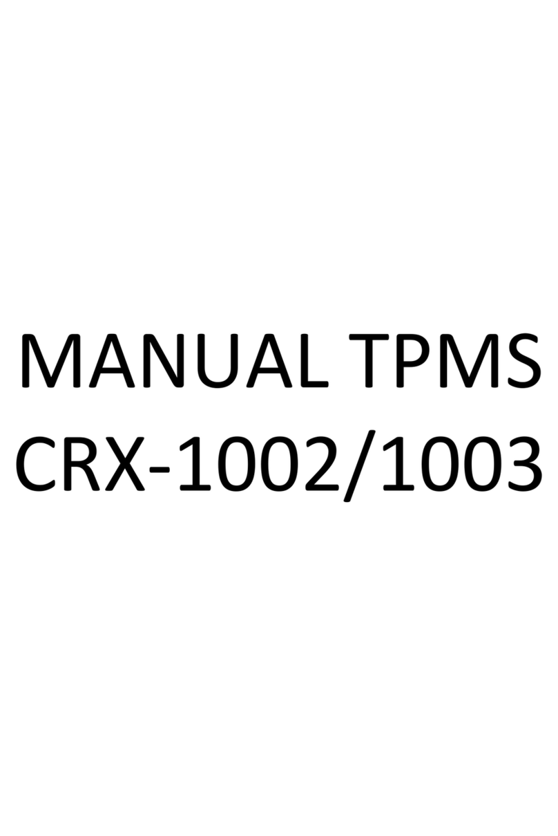Carax TPMS CRX-1002 manual