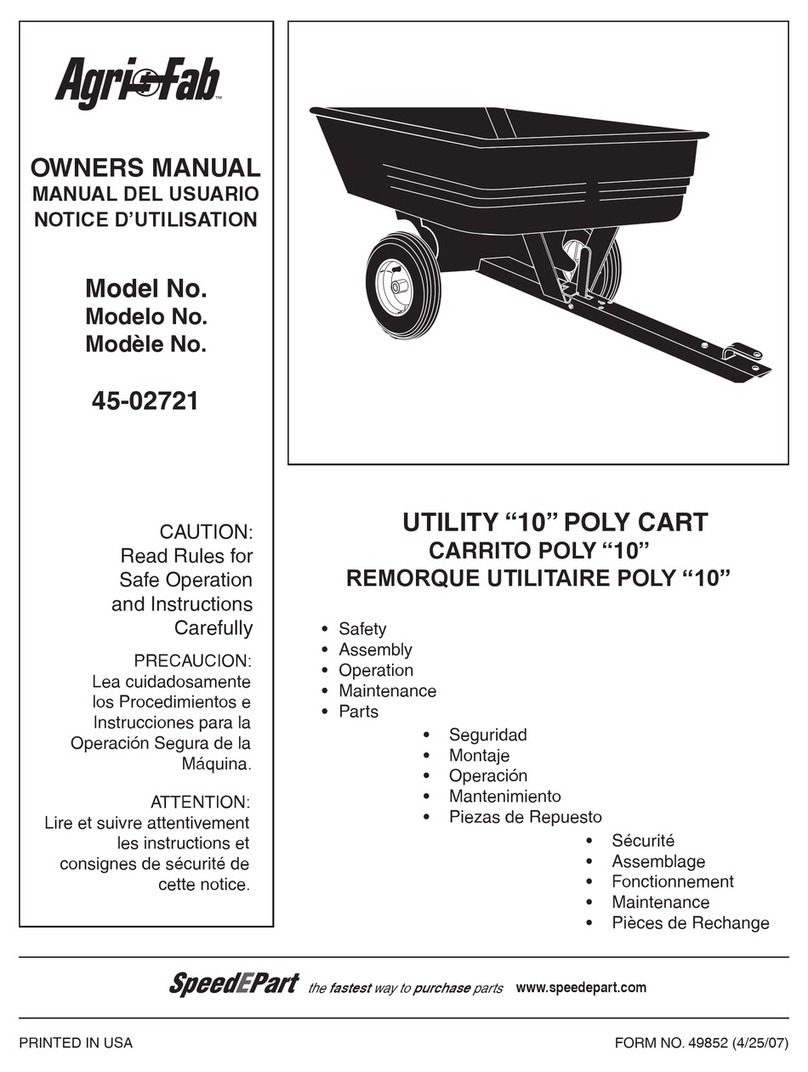 Agri-Fab 45-02721 owner's manual