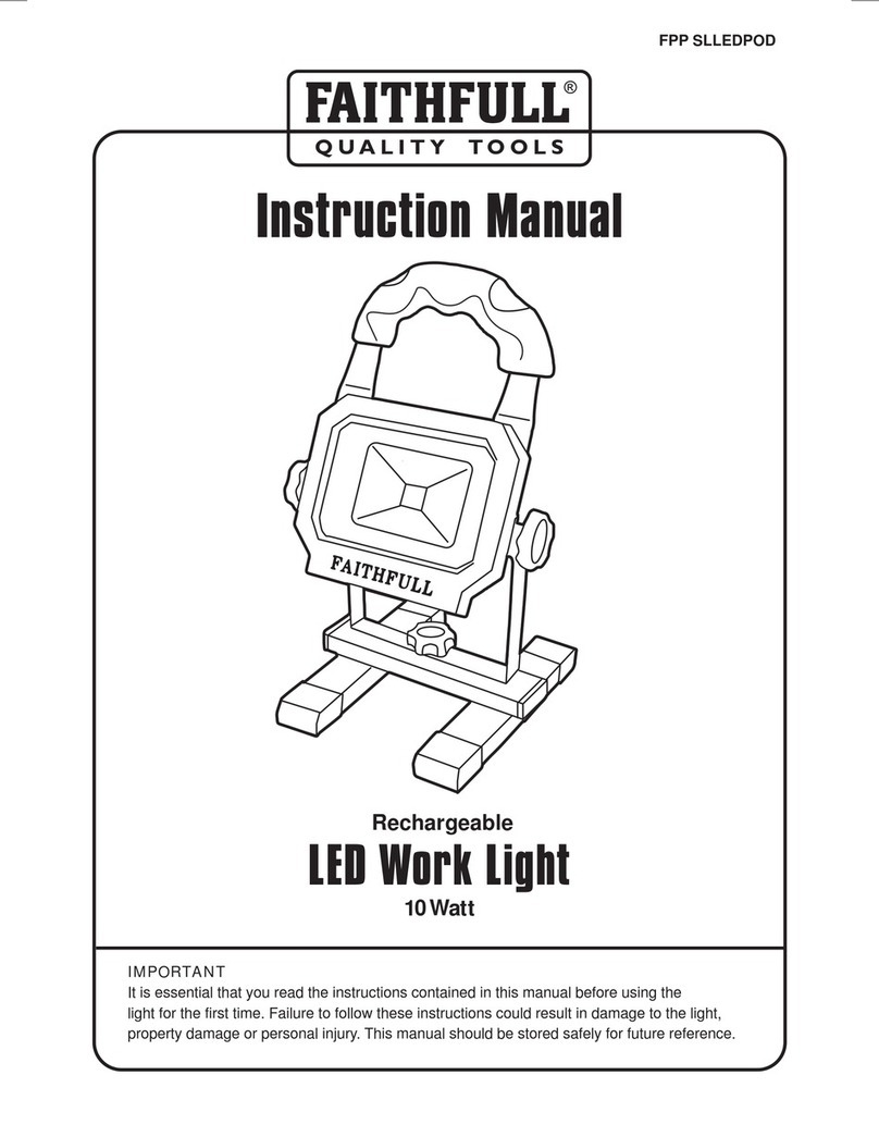 Faithfull FPP SLLEDPOD instruction manual