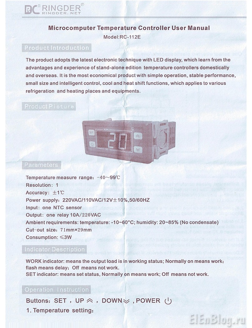 Ringder RC-112E user manual