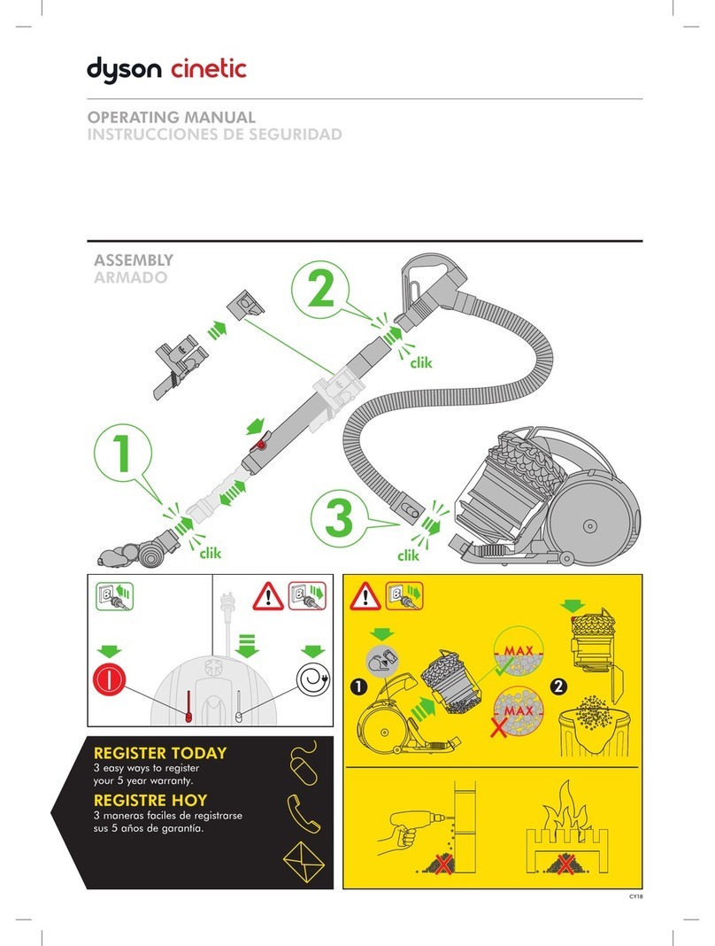 Dyson Cinetic User manual