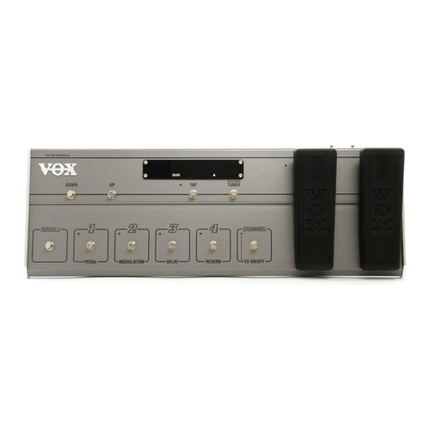 Vox VC-12SV User manual