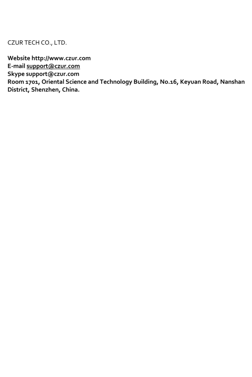 Czur ET-16 user manual