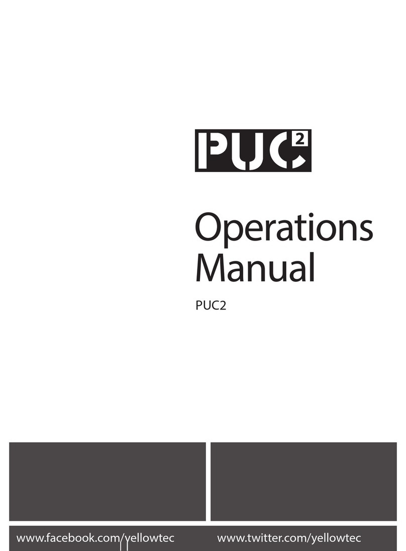 Yellowtec PUC2 Operation manual