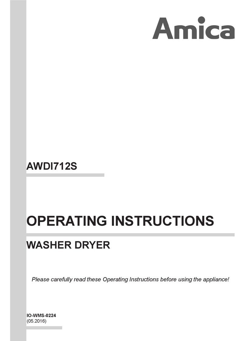 Amica AWDI712S User manual