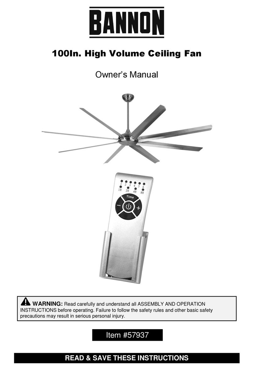 Bannon 57937 User manual