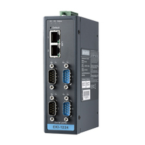 Advantech EKI-1224 User manual