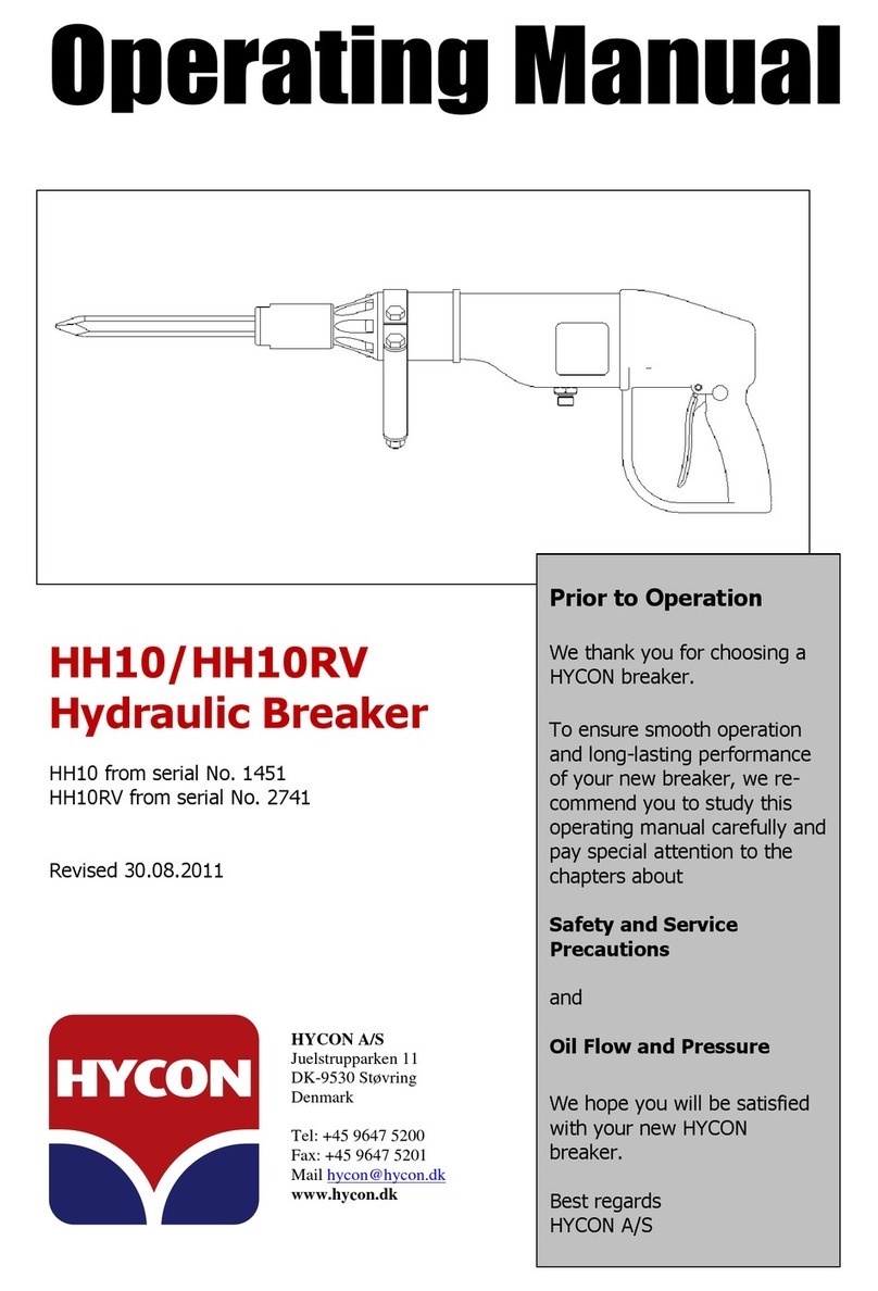 HYCON HH10 operating manual