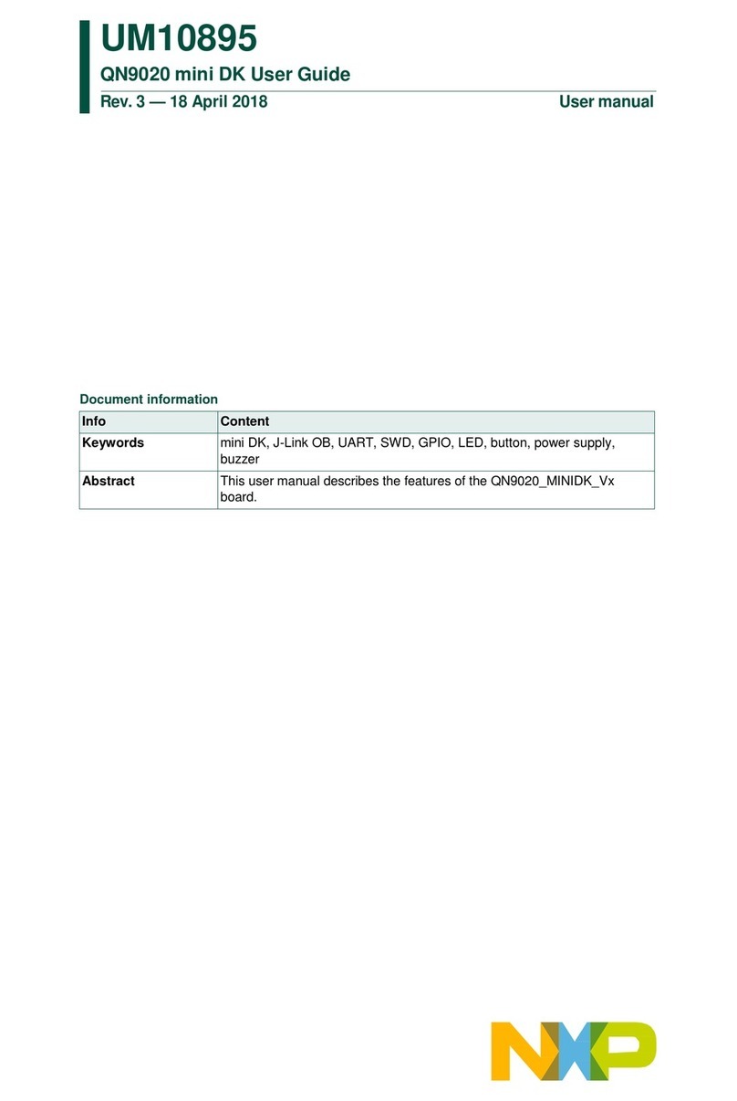 NXP Semiconductors QN9020 mini DK user guide