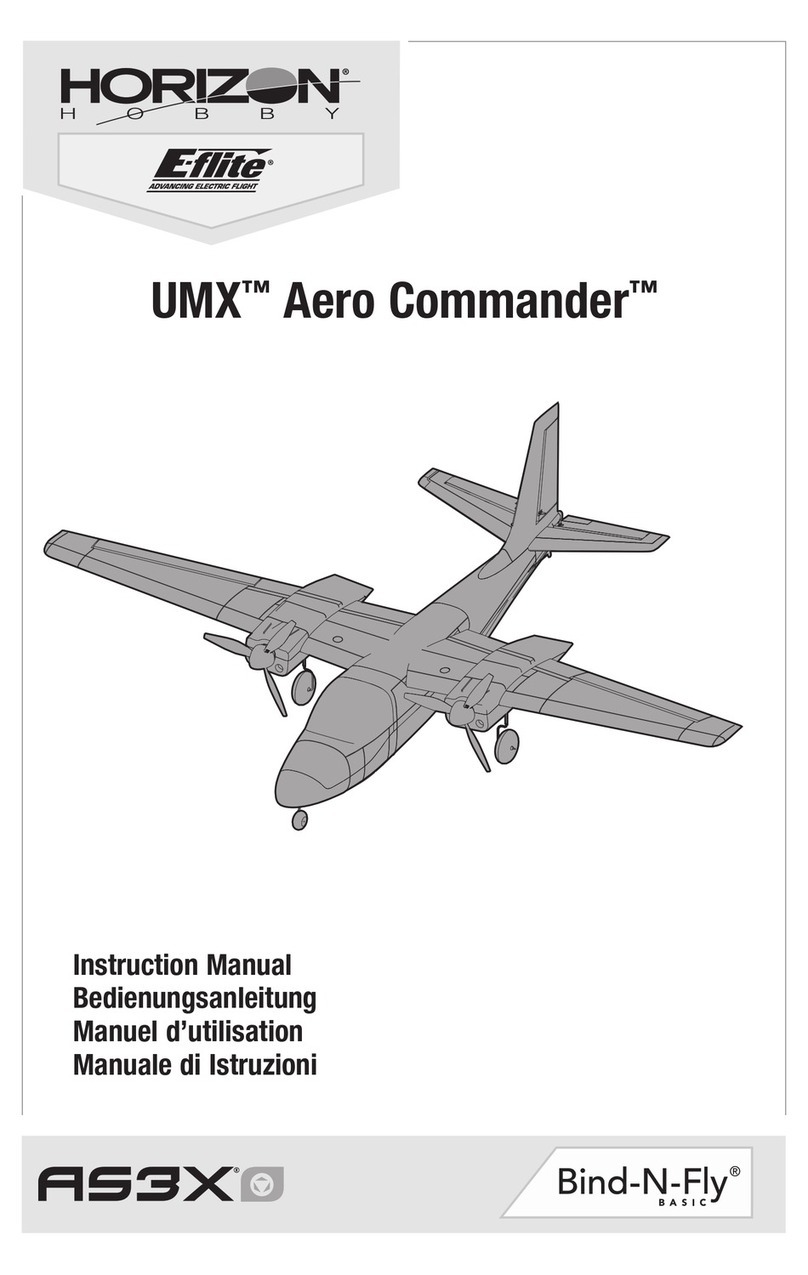 Horizon Hobby UMX Aero Commander User manual