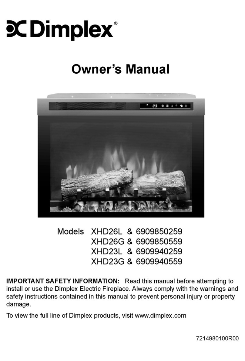 Dimplex XHD26L User manual