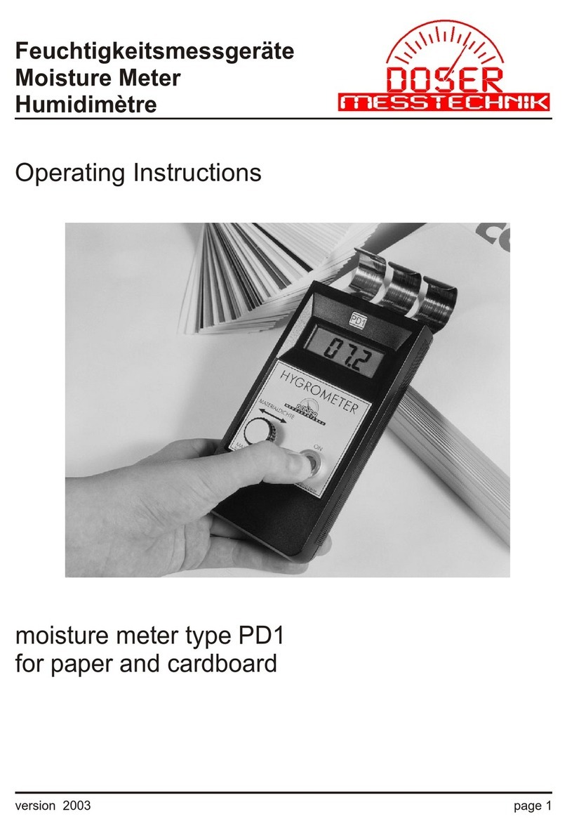 Doser PD1 operating instructions Doser PD1 operating instructions