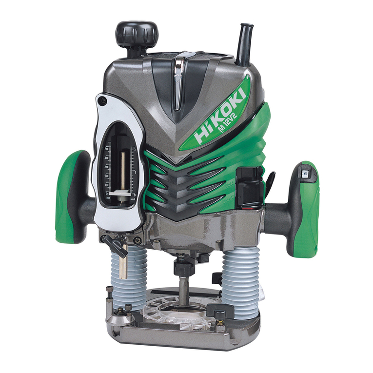 Hitachi M 12V2 Handling instructions