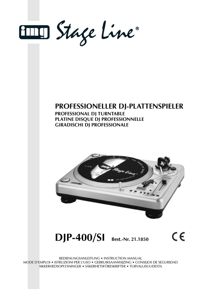 IMG STAGE LINE DJP-400/SI instruction manual IMG STAGE LINE DJP-400/SI instruction manual
