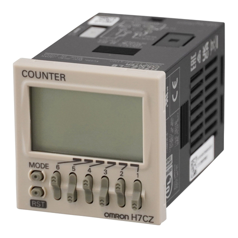 Omron H7CZ Series User manual