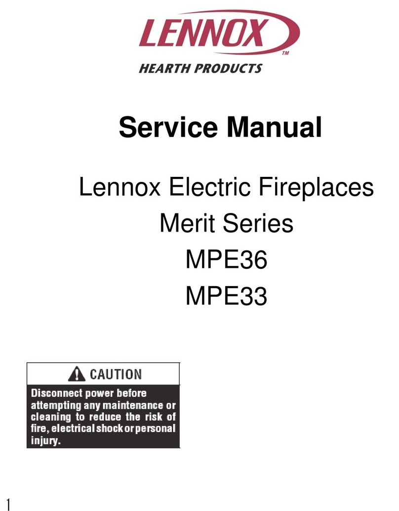 Lennox Merit MPE36 User manual