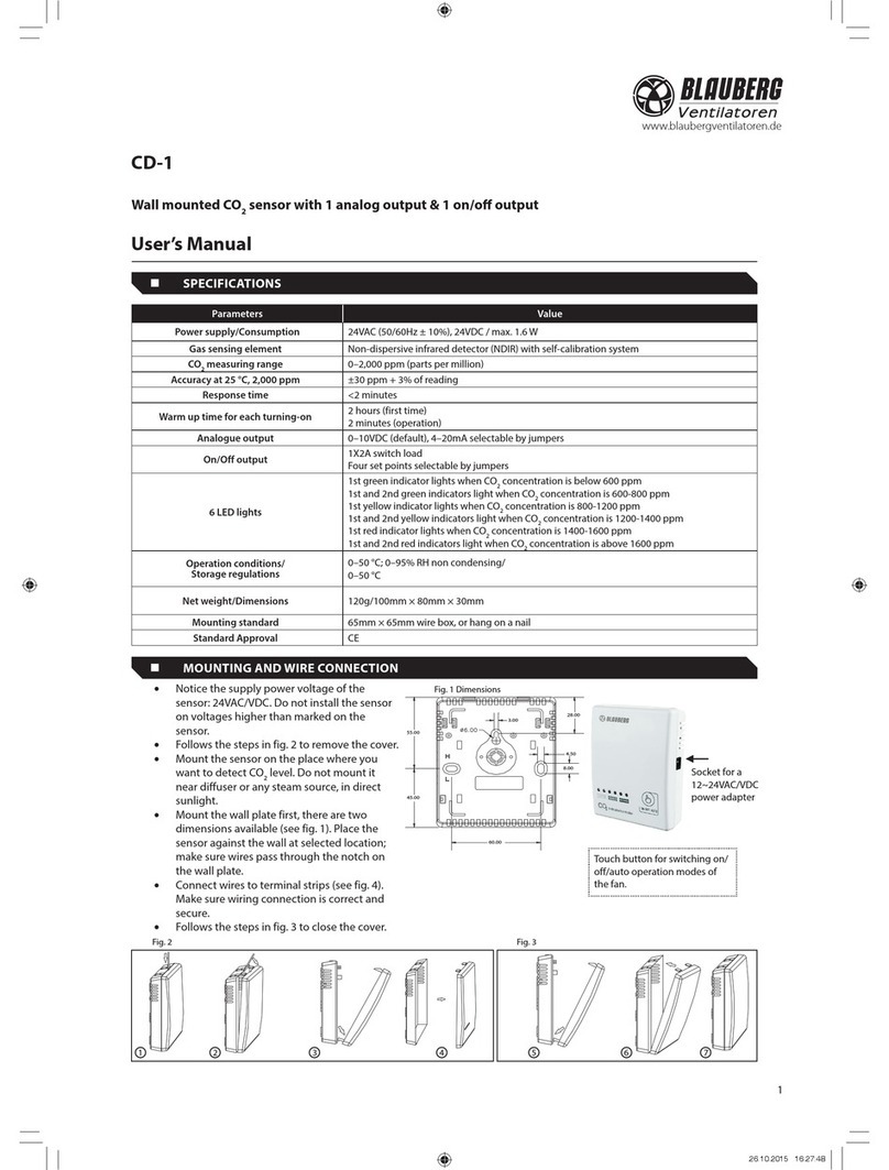 BLAUBERG CD-1 user manual