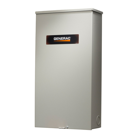Generac Power Systems RTSW100G3 User manual